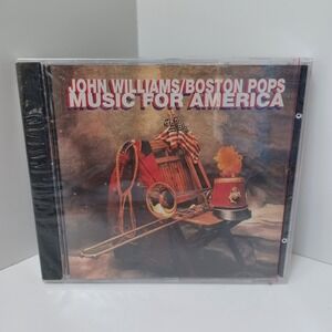 John Williams/Boston Pops‎ - Music for America (1988 CD) NEW SEALED!!